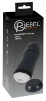 rebel intimate device vibration & suction czarny 21,8 cm - podręczny model