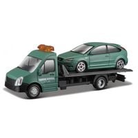 1:43 street fire flatbed transport w ford focus st