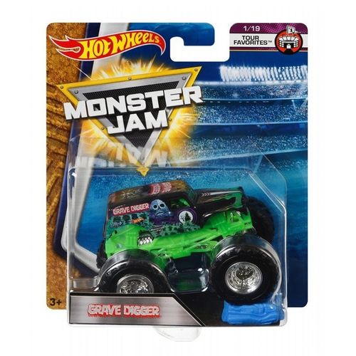 Hot Wheels - Monster jam autko Grave Digger FLX23 na Arena.pl
