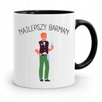 Kubek Prezent Dla Barmana Najlepszy Barman Prezent Z Nadrukiem Ze Zdjęciem