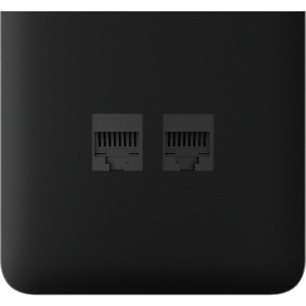 SideCover (LAN) vertical - czarny - AJAX SYSTEMS 126220.319.BL zdjęcie 2