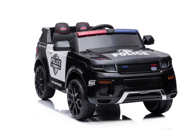 Auto Na Akumulator BBH-021 Policyjne Czarne zdjęcie 1