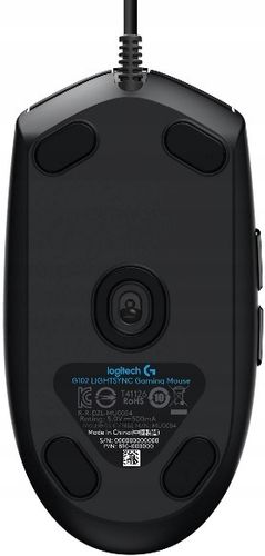 Mysz przewodowa LOGITECH G102 Lightsync Czarny na Arena.pl