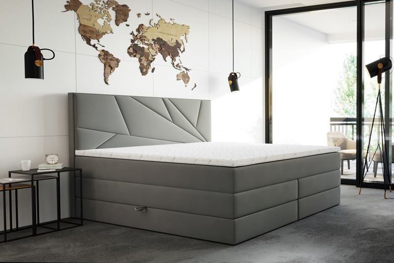 Nowoczesne Łóżko VARDE 140 x 200 zdjęcie 1