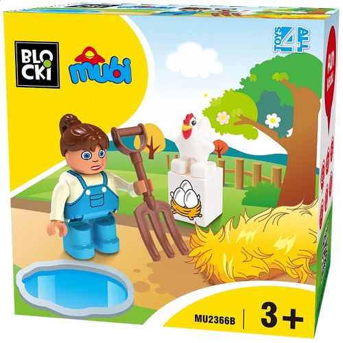 KLOCKI MUBI FIGURKA LUDZIK FARMERKA na Arena.pl