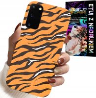 ETUI DO SAMSUNG GALAXY S20 - PLECKI W TYGRYSIE PASKI POKROWIEC +FOLIA