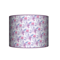 Abażur Walec - Tropical violet