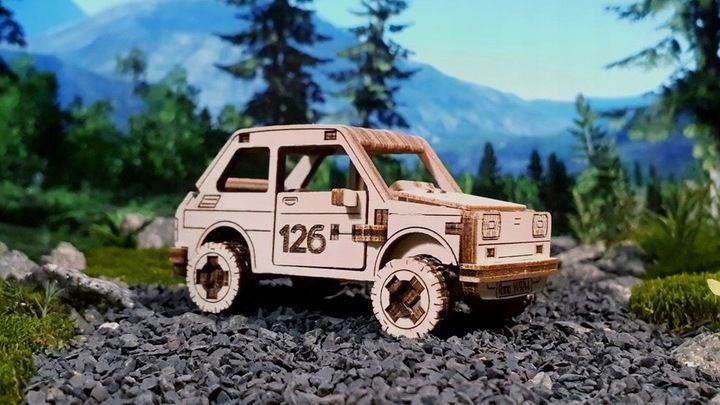 PUZZLE 3D MODEL DO SKLEJANIA TYPU MALUCH 126P zdjęcie 11