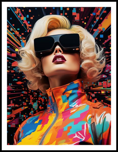 Plakat 60x80cm Retro Futuryzm zdjęcie 3