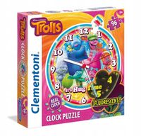 PUZZLE 96 ZEGAR TROLLE TROLLS 23028 CLEMENTONI
