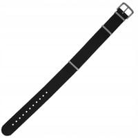 Pasek do zegarka - Traser TS-106843 czarny 18mm
