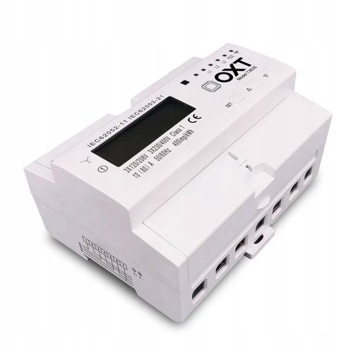 Licznik 3 fazy 2 Kierunkowy ZigBee TUYA DIN Zużycie prądu 80A Sterownik OXT na Arena.pl