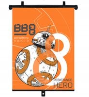 ROLETY PRZECIWSŁONECZNE ROLETA ŻALUZJA NA SZYBĘ BB-8 STAR WARS OSŁONA SZYBY