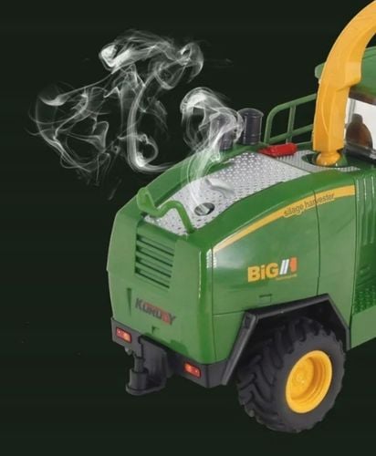 KOMBAJN ZDALNIE STEROWANY 2W1 DŹWIĘK ŚWIATŁA DYM PILOT RC na Arena.pl