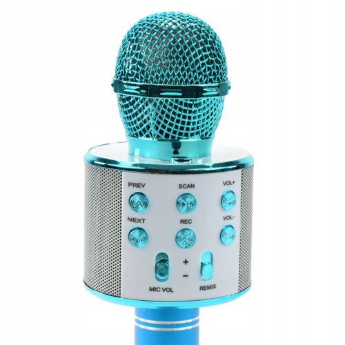 MIKROFON BEZPRZEWODOWY KARAOKE BLUETOOTH USB AUX na Arena.pl