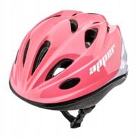 KASK ROWEROWY CHRONI GŁOWĘ Koralowy 48-52cm