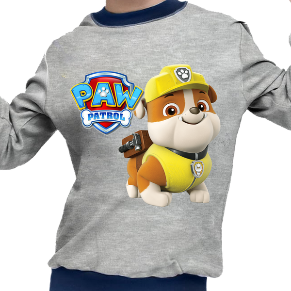 Piżama dziecięca Psi Patrol - Rubble zdjęcie 1