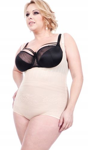 Orirose BODY mocno WYSZCZUPLAJĄCE brzuch MODELUJĄCE talię pośladki SIZE+ na Arena.pl