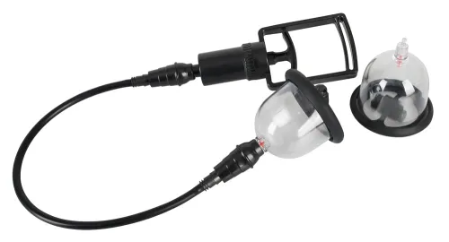 bad kitty wibrujący system prożniowy na piersi z pompką, 2 szt. na Arena.pl