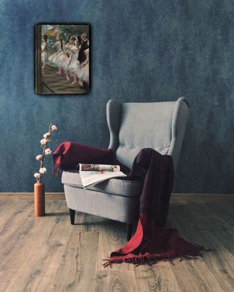 The Ballet, Edgar Degas - obraz na płótnie 70x100 cm zdjęcie 2