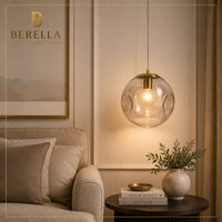 Lampa wisząca Glamour Berella Light Migala Smoky BL0046