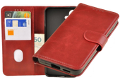 Etui portfel Wallet do Samsung Galaxy S25 czerwony