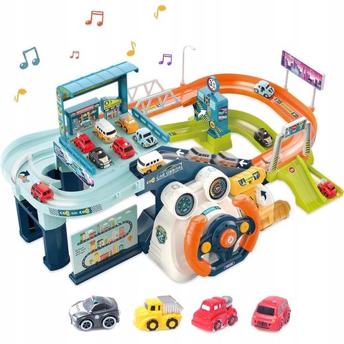 TOR PRZESZKÓD DLA SAMOCHODÓW INTERAKTYWNY PARKING WINDA KIEROWNICA AUTA na Arena.pl