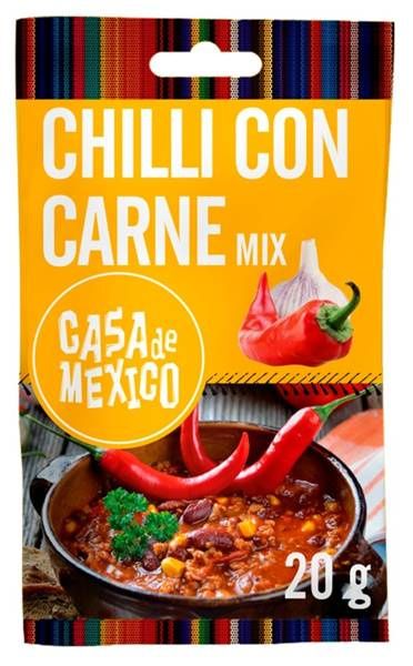 Przyprawa chilli con carne 20g - Casa de Mexico zdjęcie 1