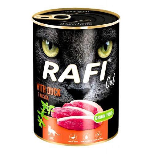 RAFI CAT DOLINA NOTECI mokra karma puszki DLA KOTA MIX SMAKÓW na Arena.pl