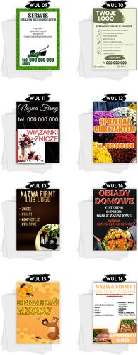 ulotki A6 reklamowe firmowe 5000 szt różne wzory ELEKTRYK na Arena.pl