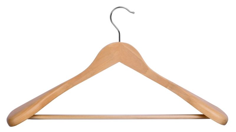 Wieszak drewniany na płaszcze 1 sztuka zdjęcie 3