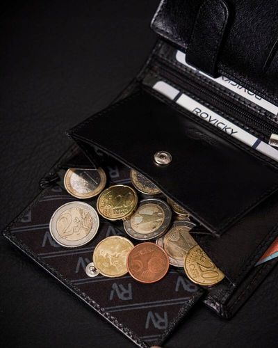 rozbudowany portfel męski ze skóry naturalnej z systemem rfid - rovicky na Arena.pl