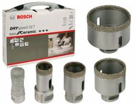 BOSCH 5 WIERTEŁ DIAMENTOWYCH do twardej ceramiki