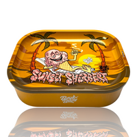 Metalowa tacka do skręcania Best Buds z boxem - Sunset Sherbet