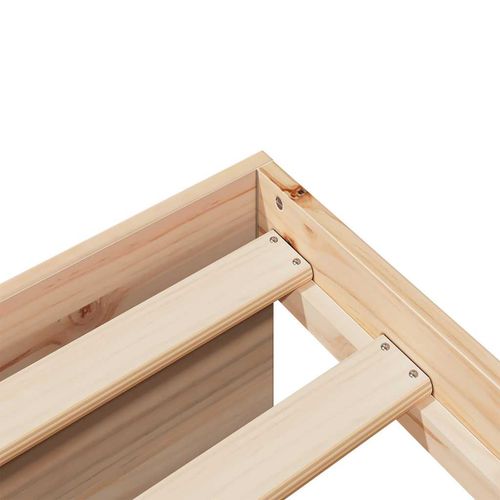 Łóżko dzienne z materacem, 80x200 cm, lite drewno sosnowe na Arena.pl