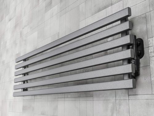 Grzejnik poziomy HORYZONT6 45x120 antracyt na Arena.pl