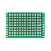 Płytka 4X6 prototypowa uniwersalna dwustronna zielona