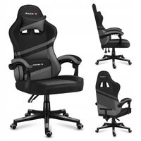 FOTEL GAMINGOWY OBROTOWY GRACZA HUZARO FORCE 4.4 Grey Mesh