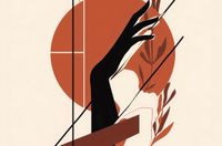 Plakat 86,4x56,8cm Zmierzch na Dłoni