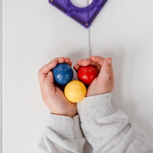 Connetix: klocki magnetyczne edukacyjne kulodrom 66 el. Ball Run Expantion na Arena.pl