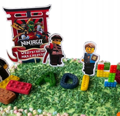 TOPPERY NA TORT (10szt) + duży TOPPER Najlepszego - MYSZKA MINNIE MINI na Arena.pl