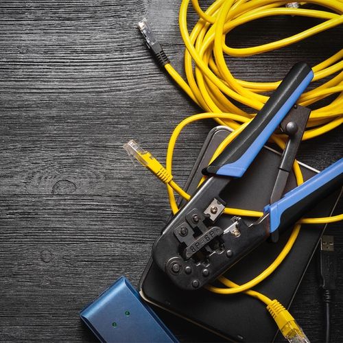 TESTER SIECIOWY ZACISKARKA STRIPPER WCISKACZ WTYKI RJ45 ZESTAW XXL + ETUI na Arena.pl