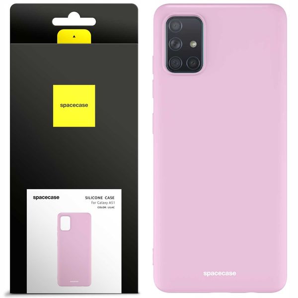 Spacecase Silicone Case Galaxy A51 Lilac zdjęcie 1