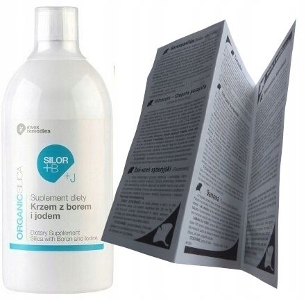 INVEX SILOR +B +J KRZEM Z BOREM I JODEM 1000ml na Arena.pl