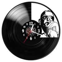 Zegar ścienny z płyty winylowej Ray Charles 1411.14