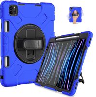 Etui do iPad Pro 5/4/3 12.9" Podstawka i Miejsce na Rysik Niebieskie