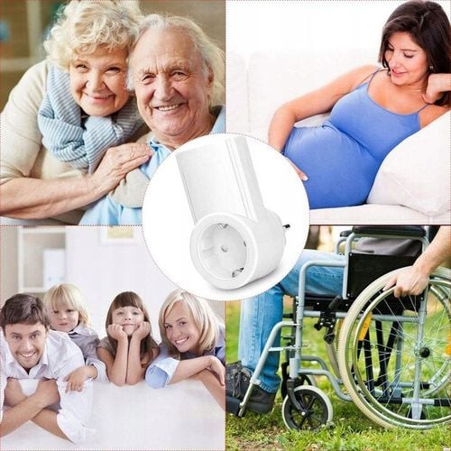 GNIAZDKO SIECIOWE ZDALNIE STEROWANE 2 PILOTY W ZESTAWIE DUŻY ZASIĘG 30M na Arena.pl