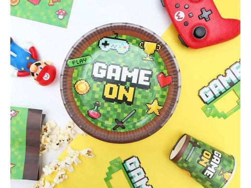 Talerzyki, Game On, 23 cm, 6 szt. na Arena.pl
