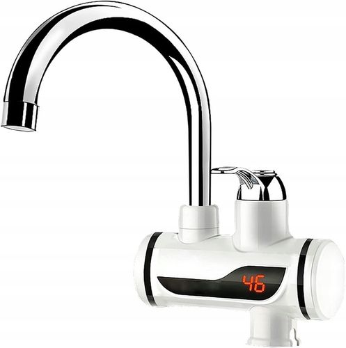 ELEKTRYCZNY PRZEPŁYWOWY PODGRZEWACZ WODY Kran z LCD NADUMYWALKOWY na Arena.pl