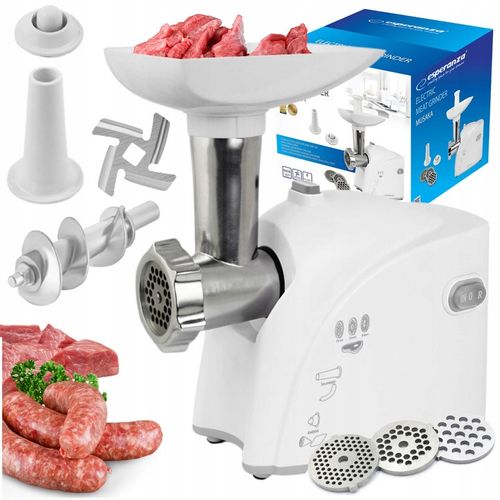 Maszynka Do Mielenia Mięsa MOCNA ELEKTRYCZNA 2200W + SITA na Arena.pl